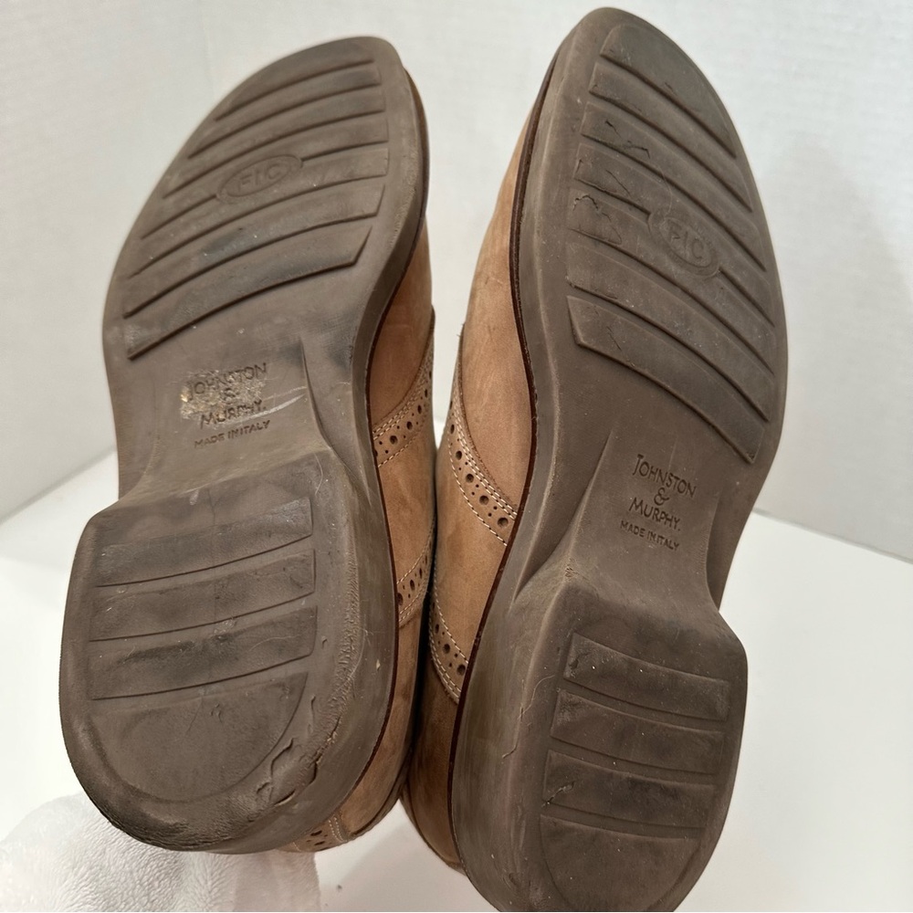 Johnston and Murphy passport made in Italy leather oxfords - Picture 7 of 7
